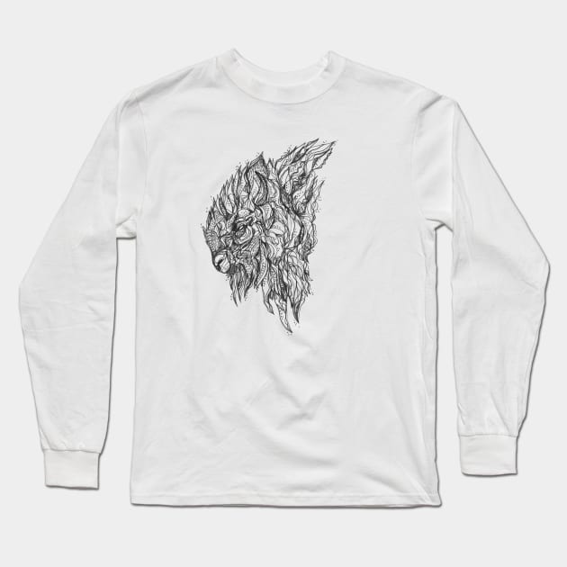 Buffalo Long Sleeve T-Shirt by InkedinRed